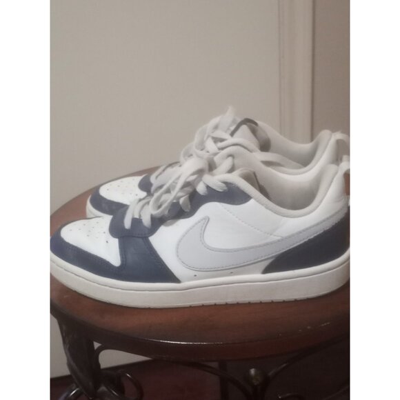 Nike Boys Court Borough Low 2 BQ5448-121 White Casual Shoes Sneakers Size 5Y - Picture 9 of 12